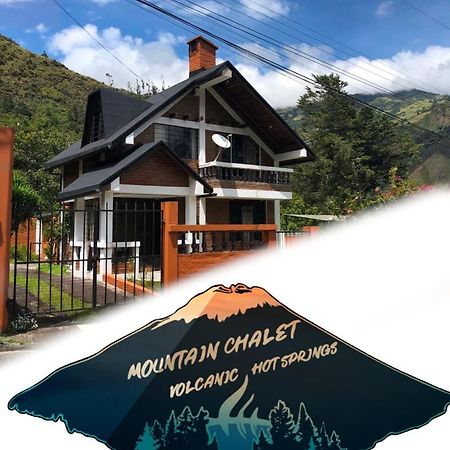 Mountain Chalet - Tungurahua Hot Springs/Aguas Termales Baños Eksteriør billede