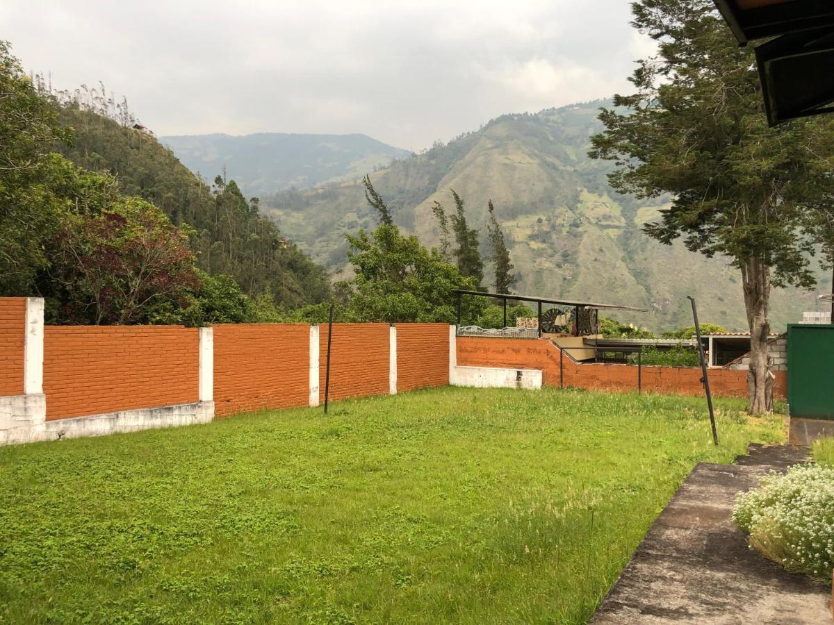 Mountain Chalet - Tungurahua Hot Springs/Aguas Termales Baños Eksteriør billede